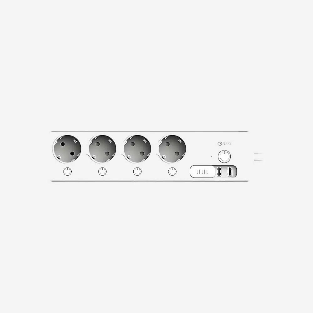 IOT MTTL-W01 Power Strip 4 Outlets 2 USB