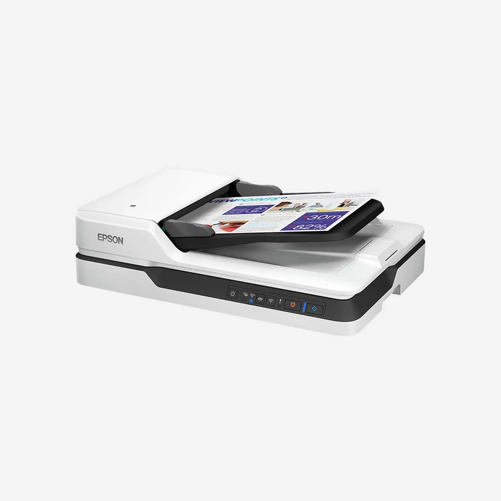 Epson WorkForce DS-1660W High Speed Document Scanner for Home & Office USB Wireless