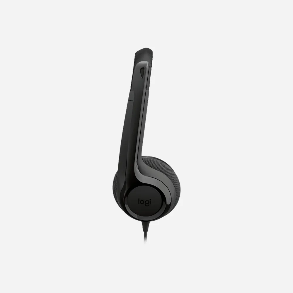 Logitech H390 USB-C Wired Headset Black 981-001576