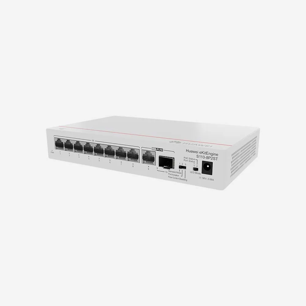 Huawei eKitEngine S110-8T2ST 8 Ports Unmanaged Switches