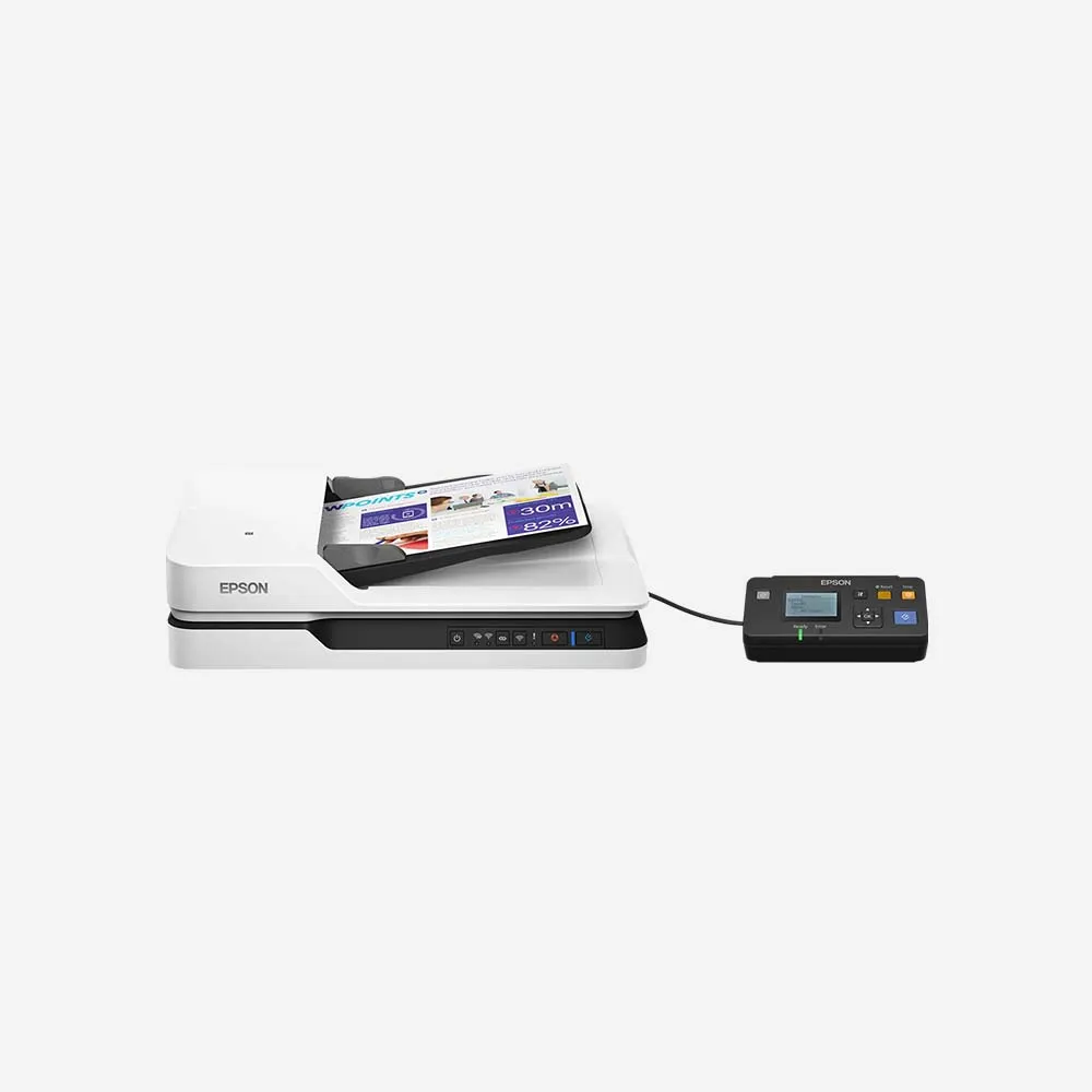 Epson WorkForce DS-1660W High Speed Document Scanner for Home & Office USB Wireless