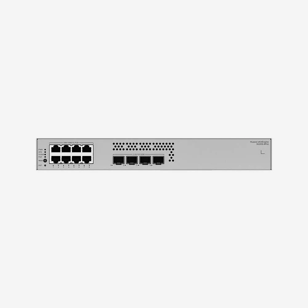 Huawei eKitEngine S220S-8P4J 8 Port PoE+ Switch