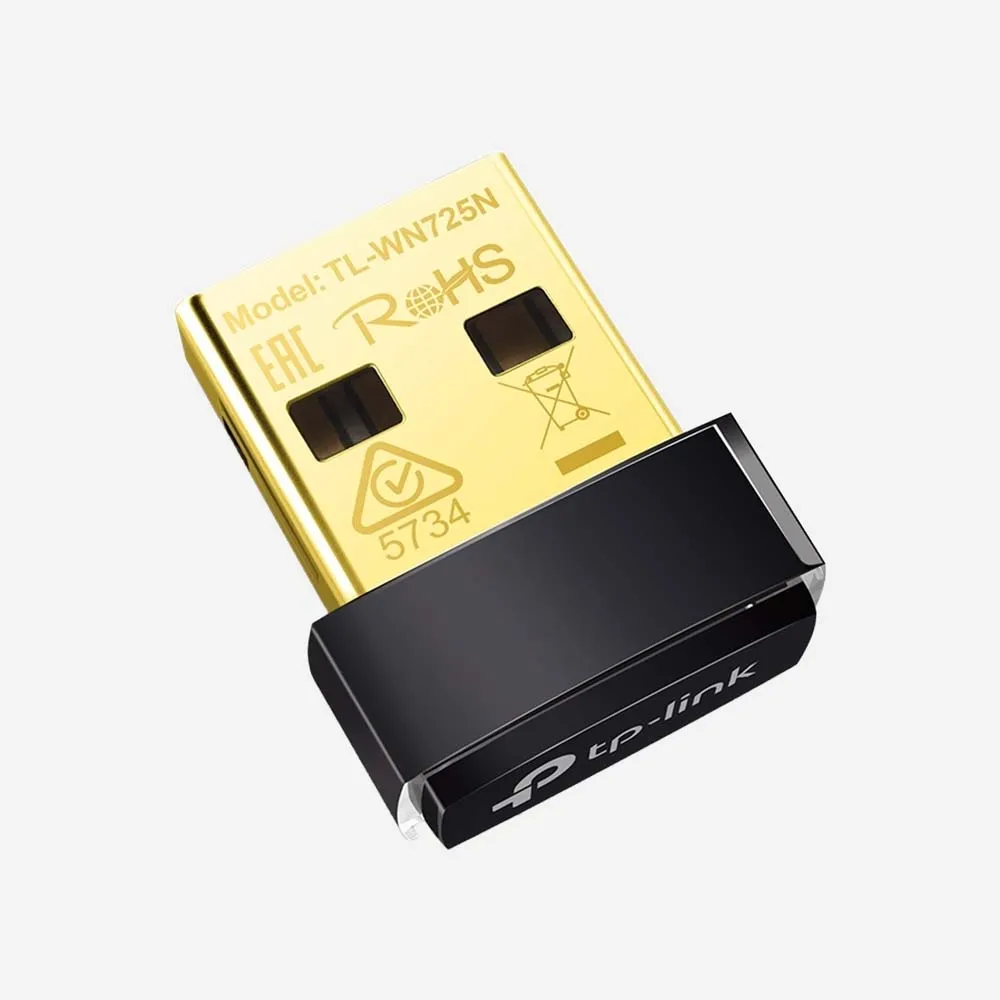 TP-Link TL-WN725N 150Mbps Nano Wi-Fi USB Adapter