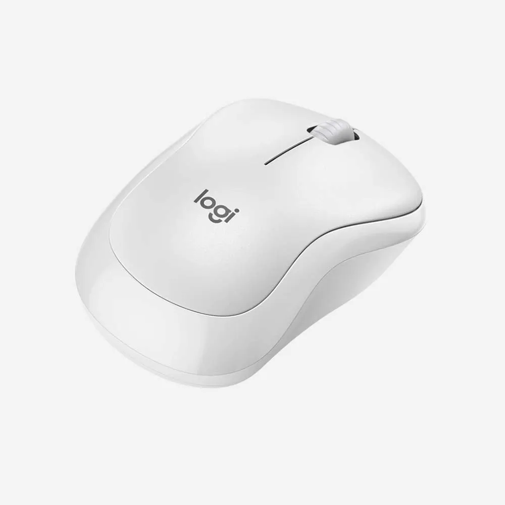 Logitech M240 Silent Wireless Bluetooth Mouse White 910-007120