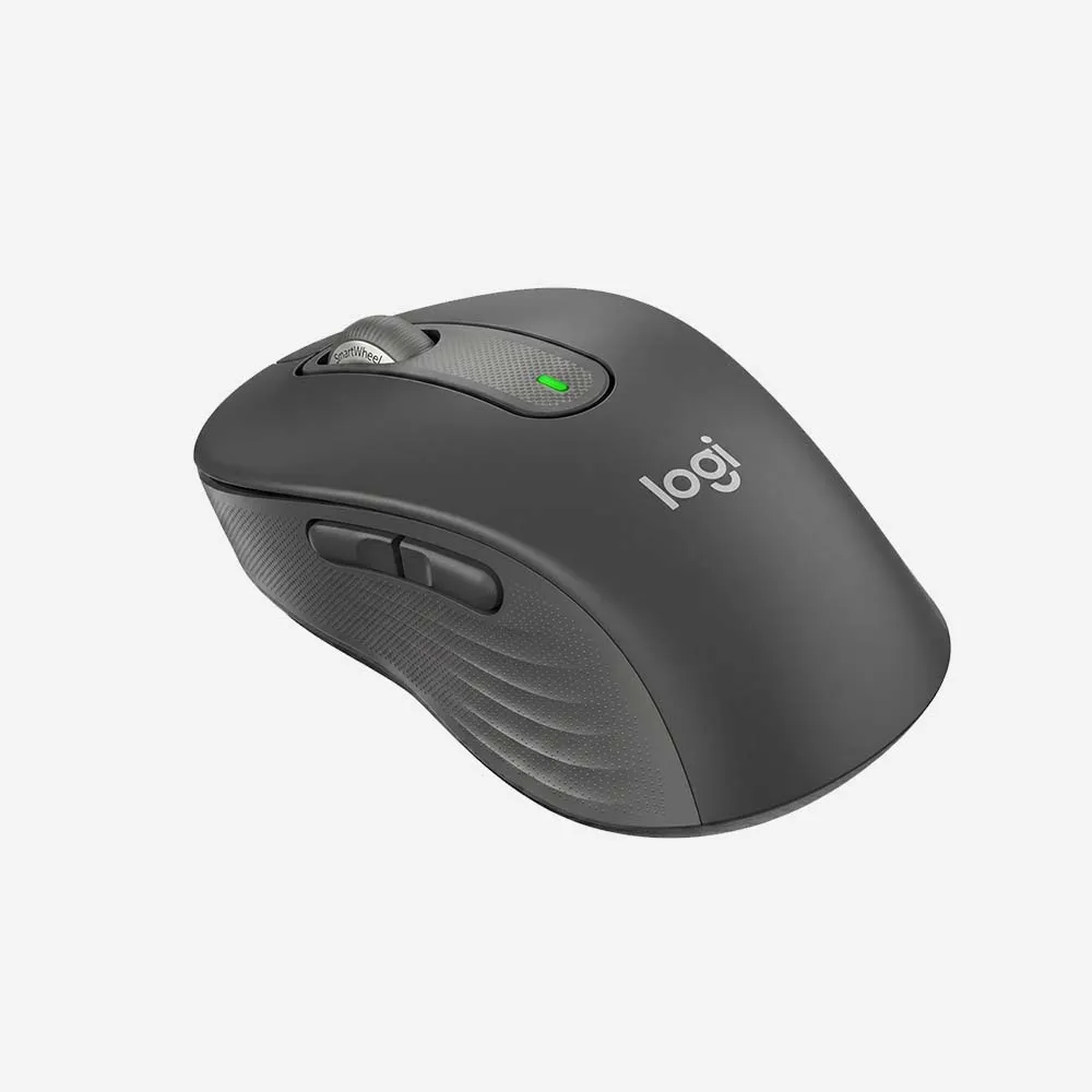 Logitech Signature M650L Bluetooth Mouse, Graphite, 910-006236