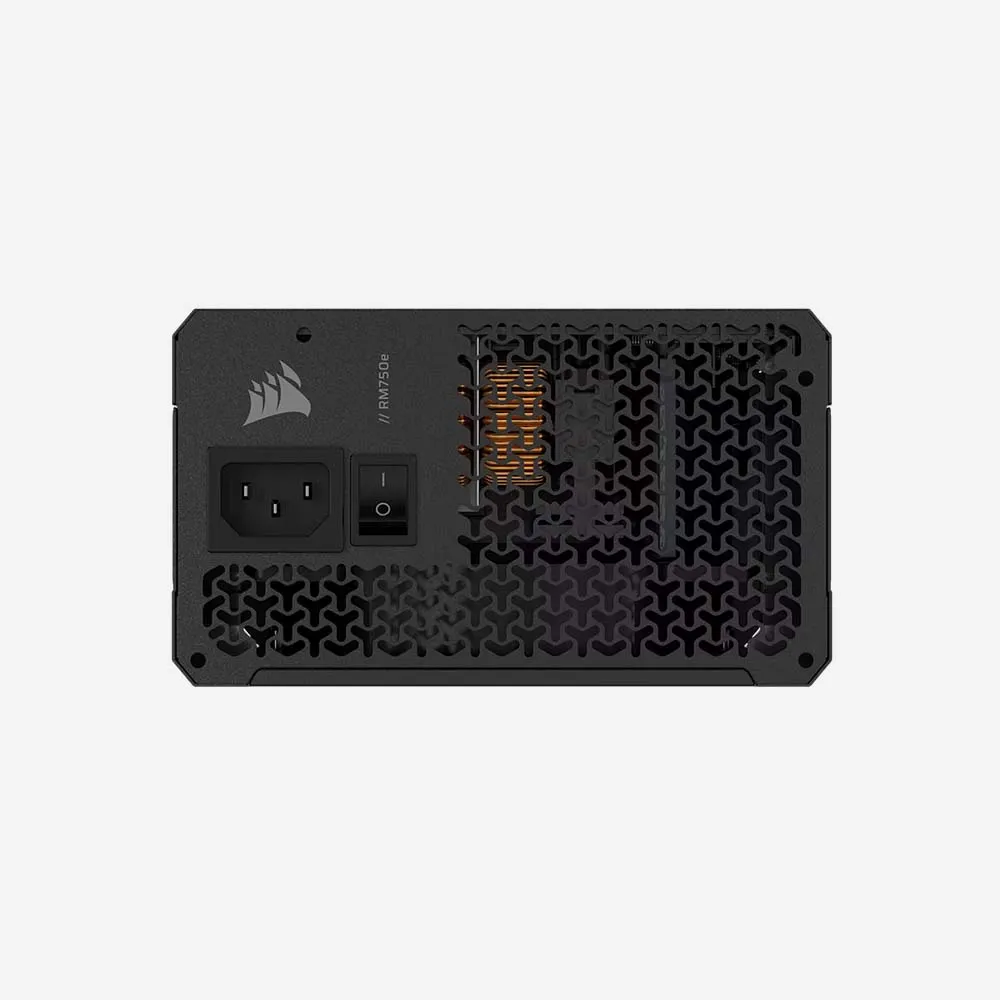 CORSAIR RM750e 2025 Power Supply 750W Cybenetics Gold, Fully Modular ATX 3.1 Black