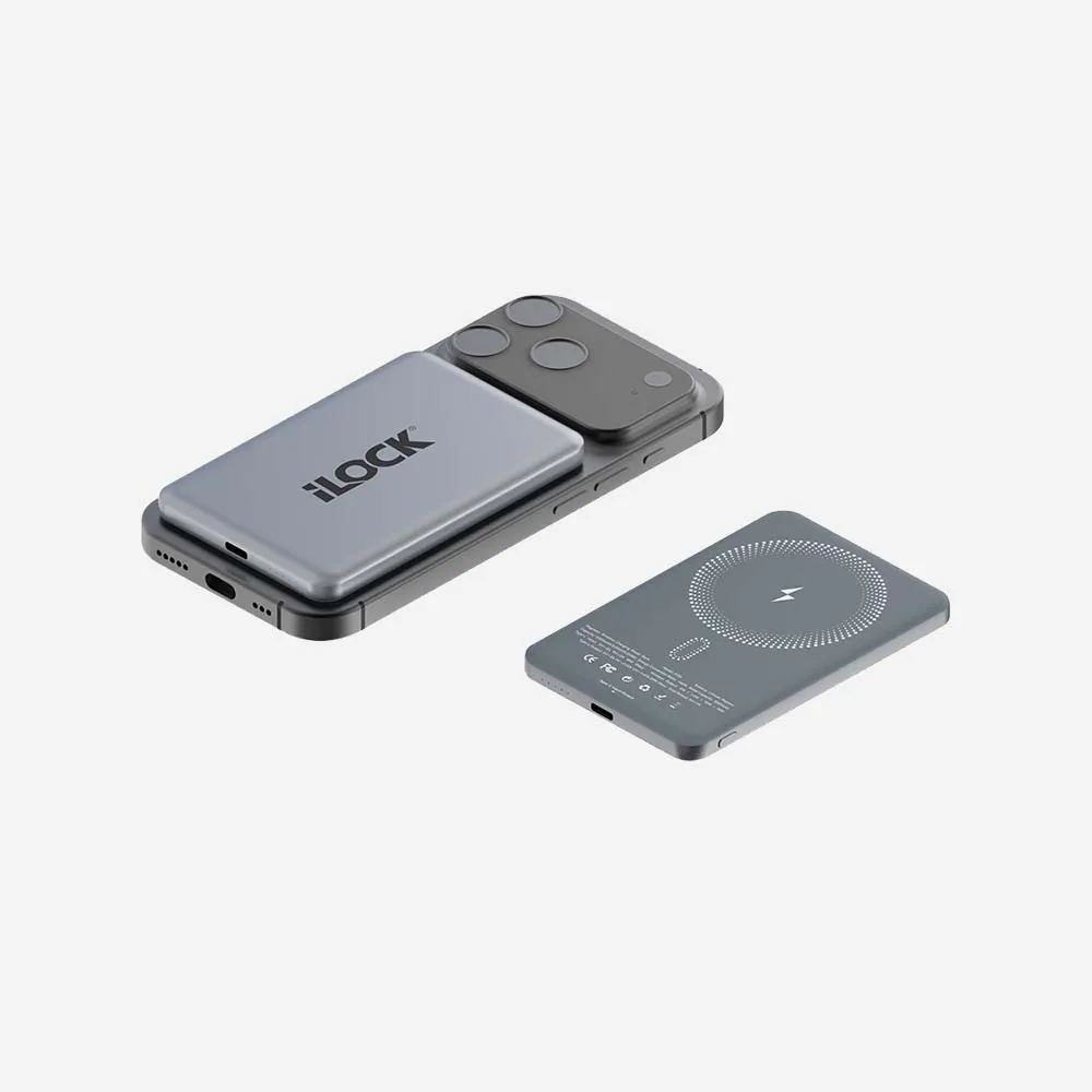 iLOCK 5136 Magnetic Wireless 5000mAh Power Bank