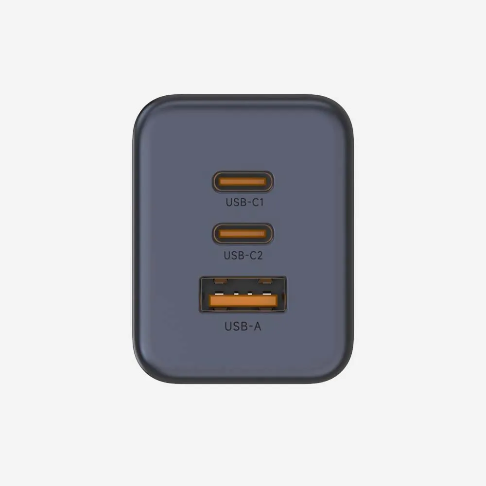 iLOCK 5148 Wall Fast Charger 65W 2USB-C USB-A