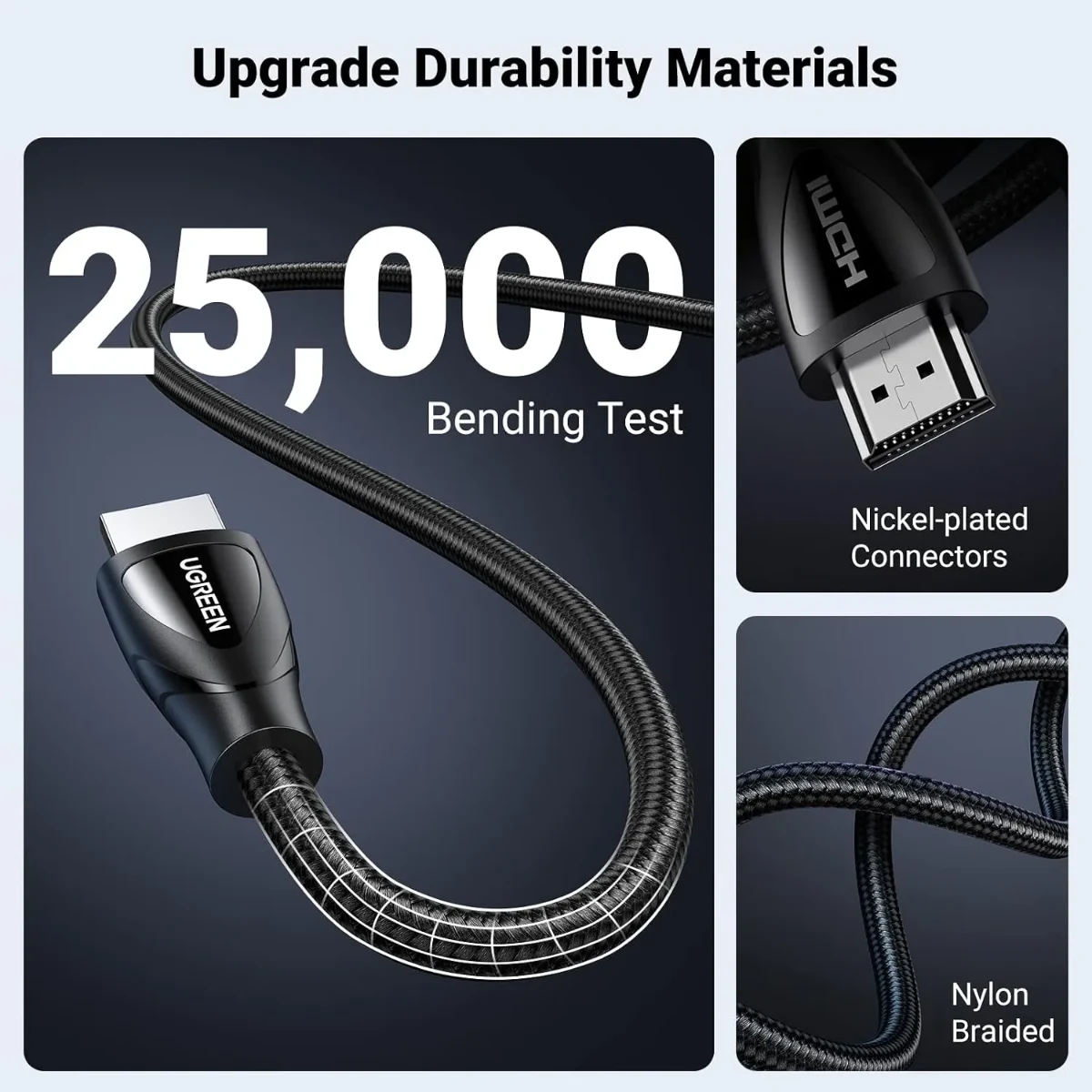 UGREEN 80404 HDMI Cable 8K 60Hz Male to Male 3m