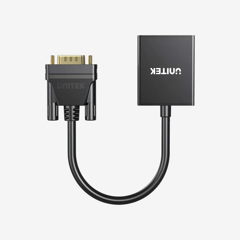 UNITEK V112ABK01 VGA to HDMI Adapter