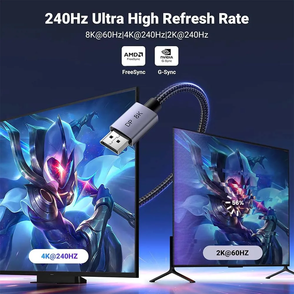 UGREEN 25906 DisplayPort 8K Cable 3m