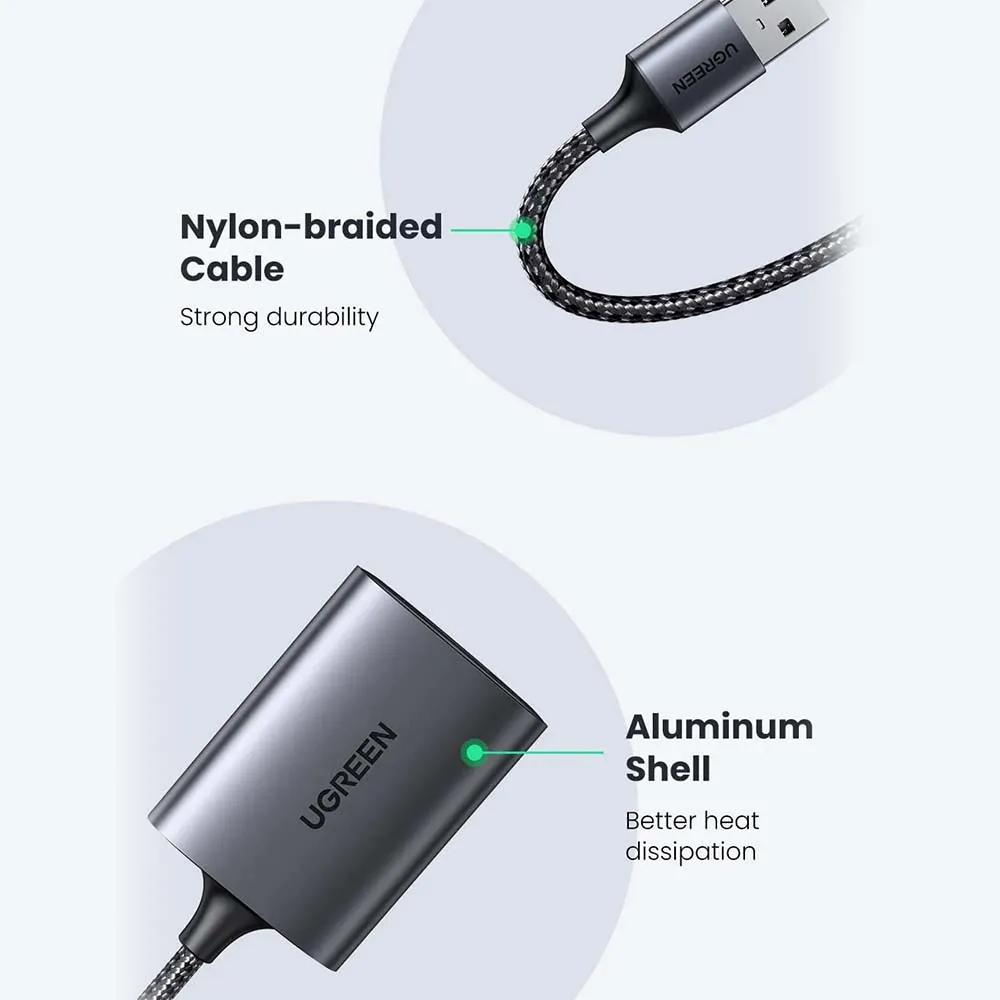 UGREEN 35622 2in1 USBC Card Reader