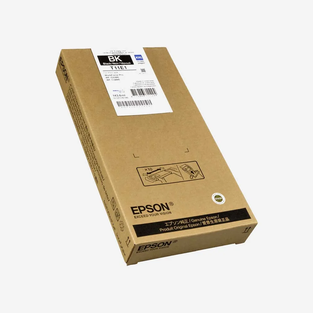 Epson T11E1 WorkForce Pro WF-C5390 WF-C5890 Ink Cartridge XXL Black 143.6ml