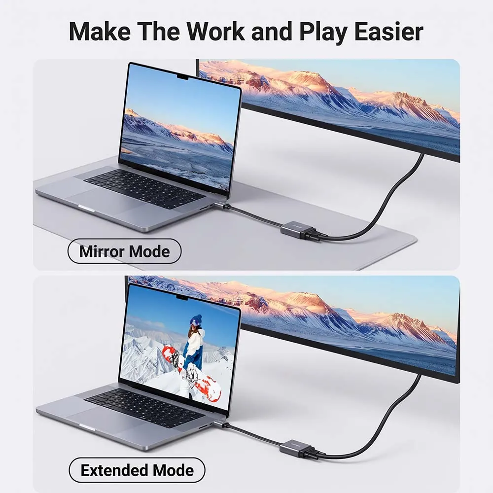 UGREEN 90813 HDMI to VGA Adapter