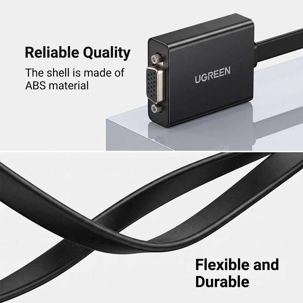 UGREEN 90813 HDMI to VGA Adapter
