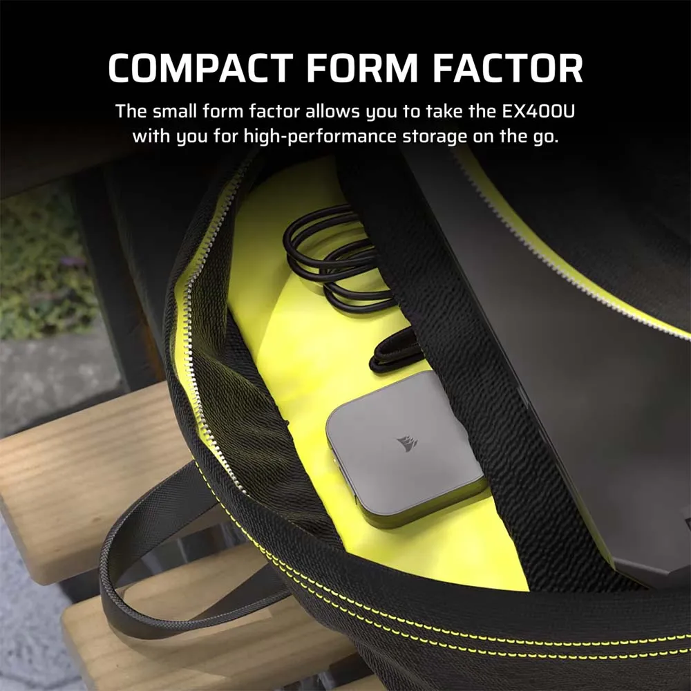 CORSAIR EX400U 2TB USB4 External SSD