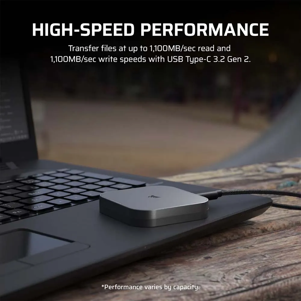 CORSAIR EX300U USB4 1TB External SSD