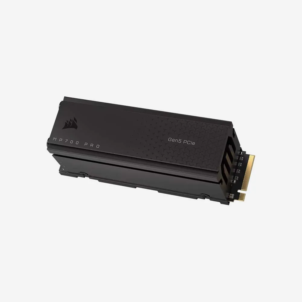 CORSAIR MP700 Pro 2TB PCIe Gen 5x4 NVMe M.2 SSD with Cooler
