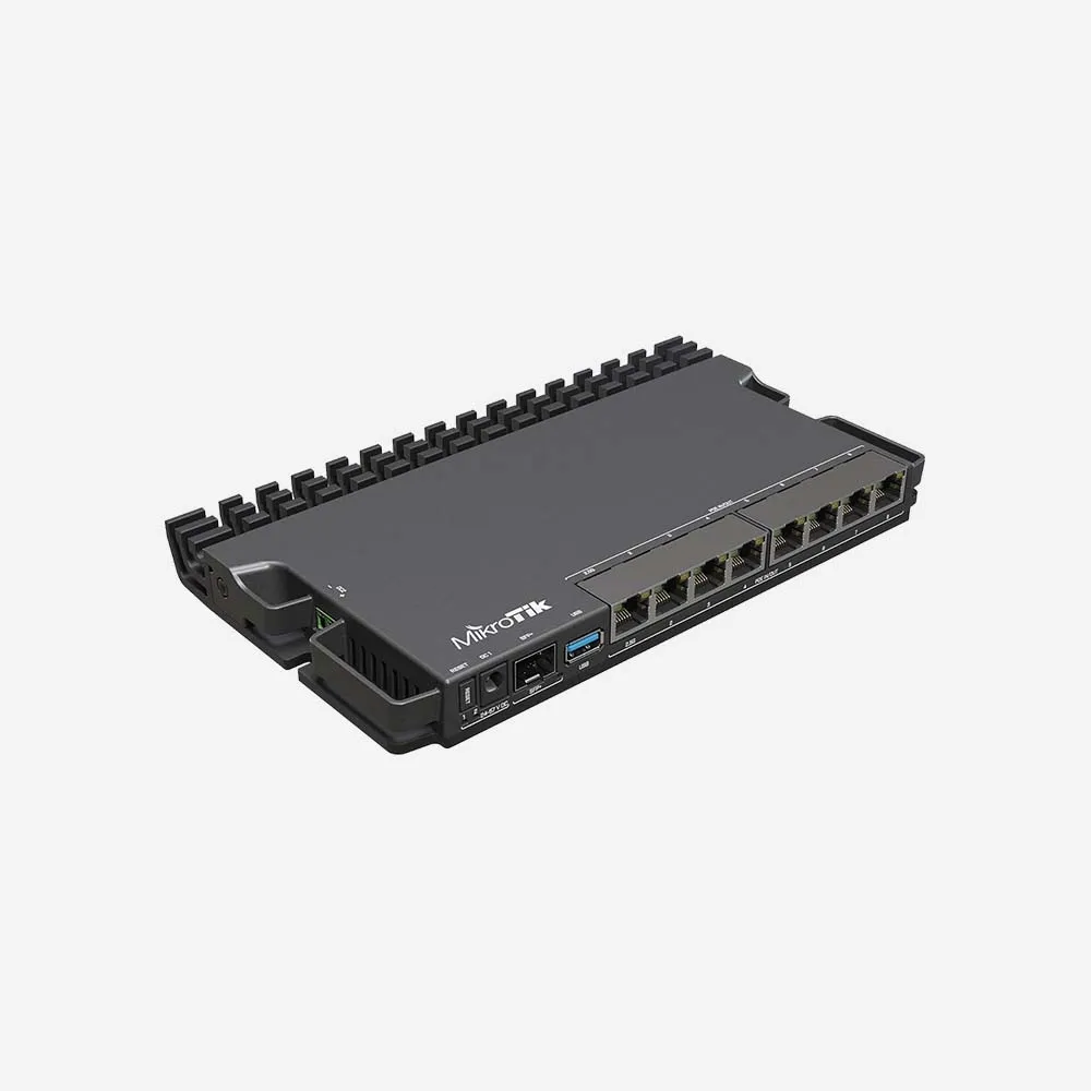Mikrotik RB5009UG+S+IN Router Board (CPU 1.4 GHz -Ram 1 GHz ) 7 Port GE + 1 Port 2.5 GE + 1 Port SFP+ 10GE