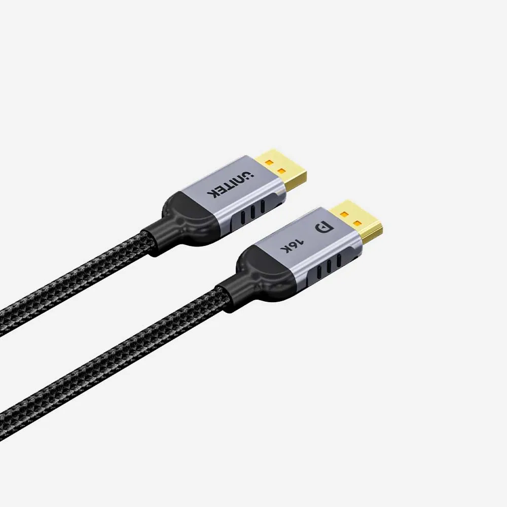 UNITEK C1626GY01-1.5M Gaming 8K@120Hz DisplayPort 2.1 Cable