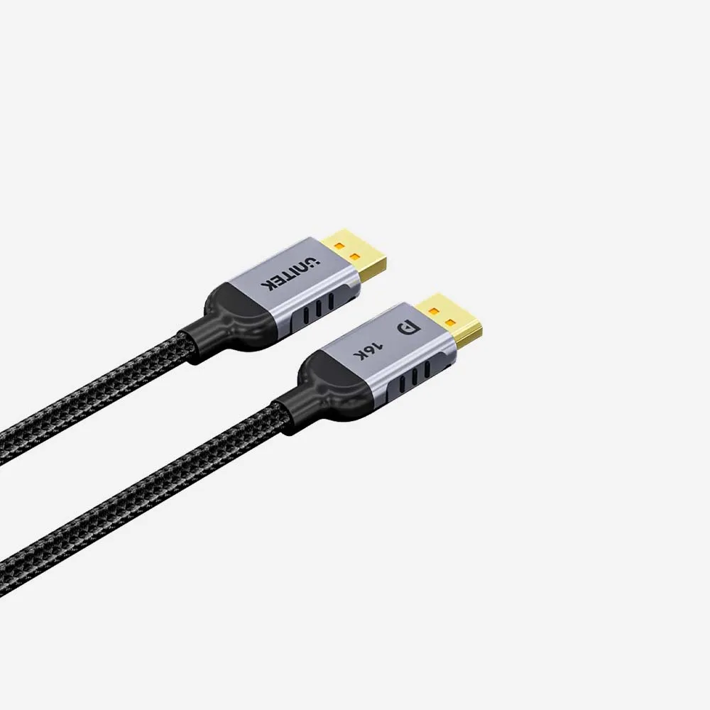 UNITEK C1626GY01-3M Gaming 8K@120Hz DisplayPort 2.1 Cable