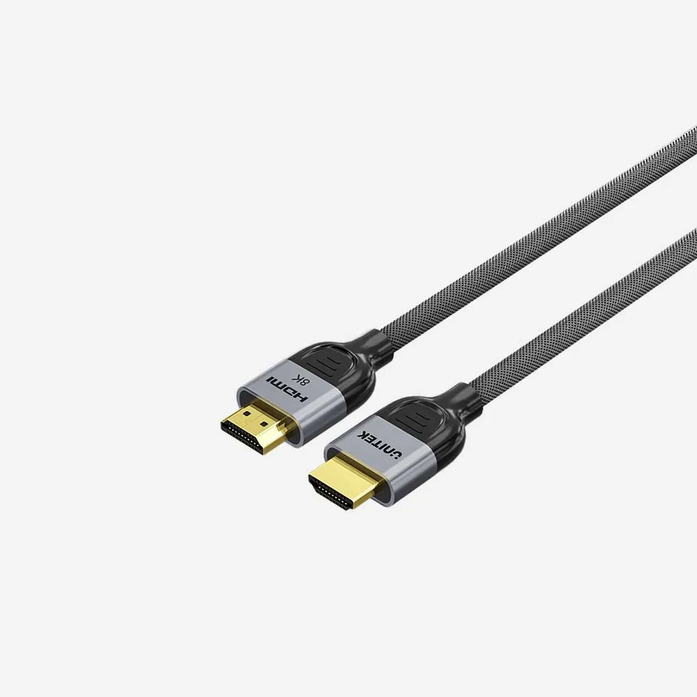 UNITEK C11093RGY01-2M 8K Braided Nylon HDMI Cable
