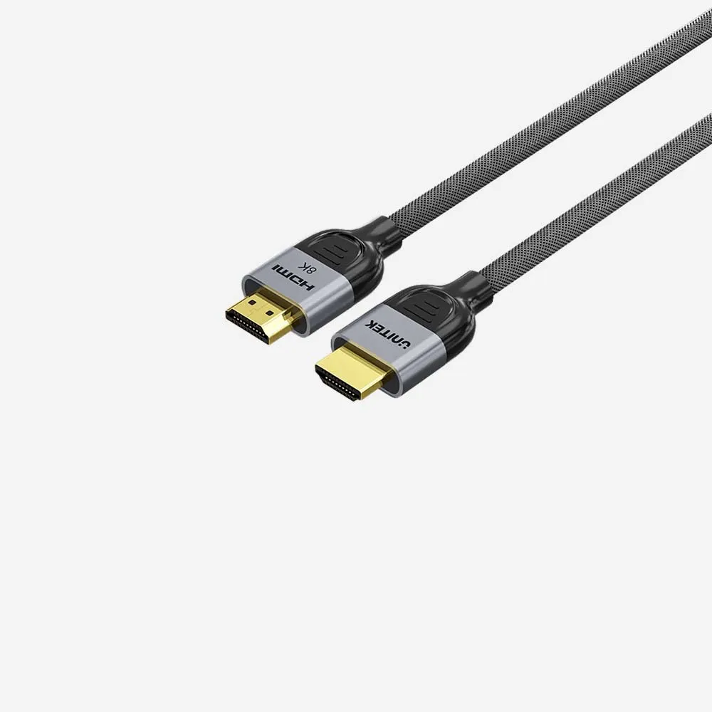 UNITEK C11093RGY01-5M 8K Braided Nylon HDMI Cable