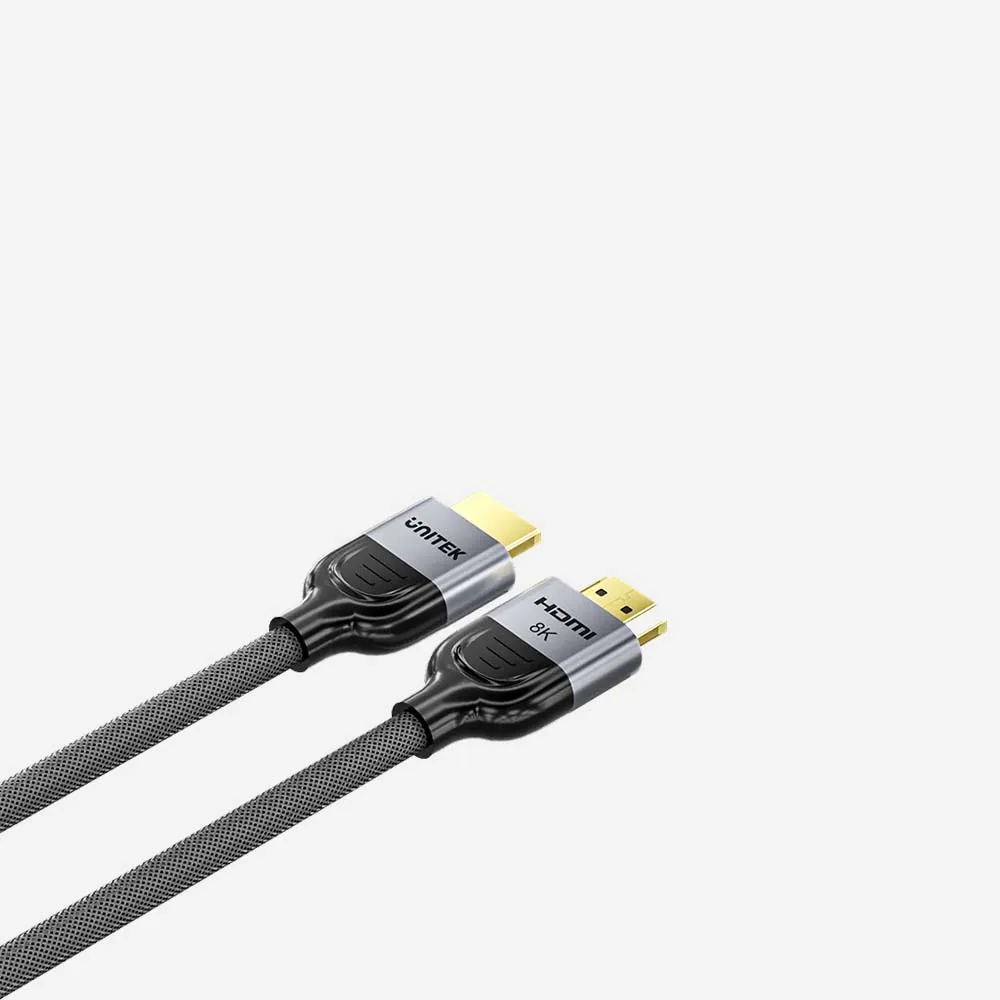 UNITEK C11093RGY01-5M 8K Braided Nylon HDMI Cable