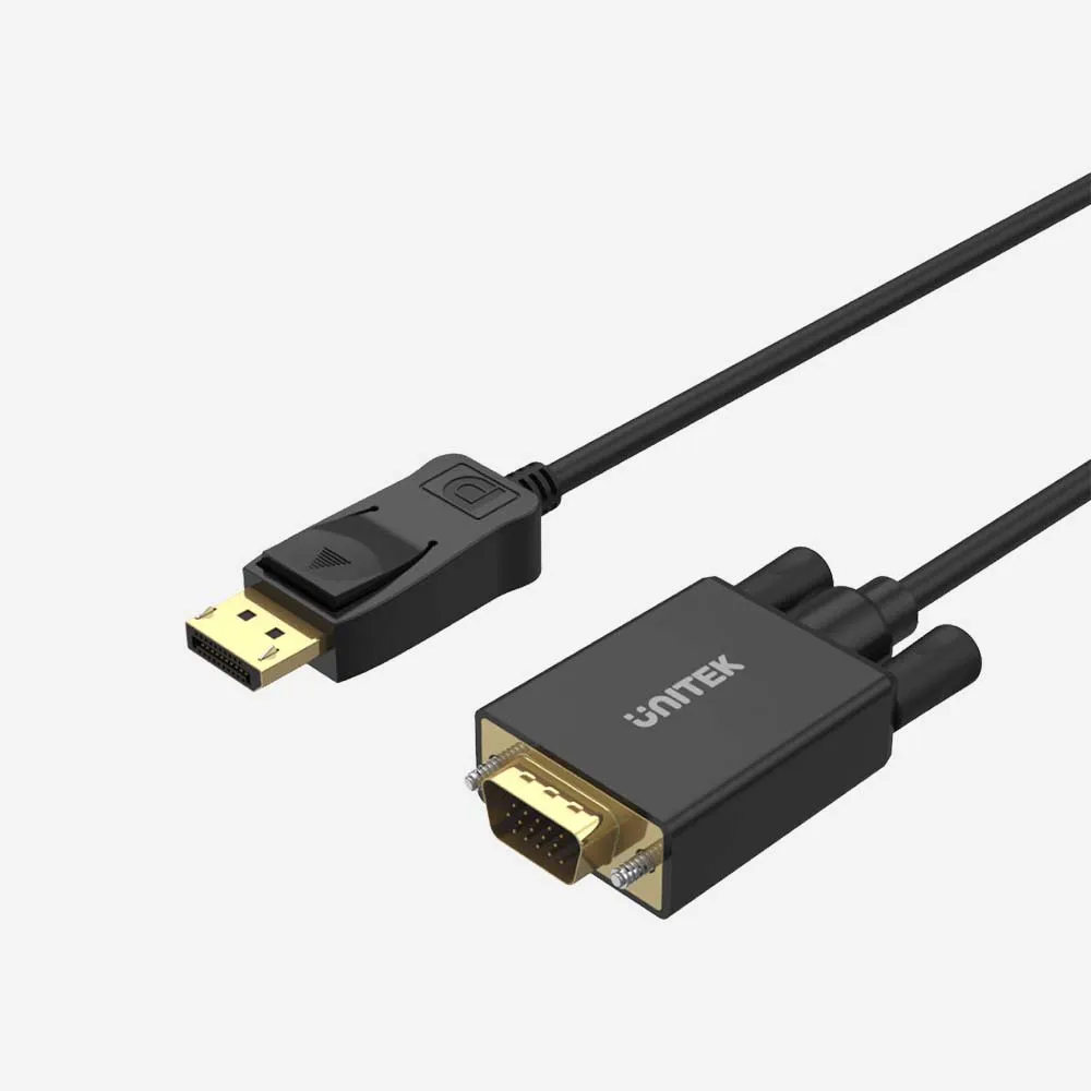 UNITEK Y-5118F DisplayPort to VGA Cable Male Cable