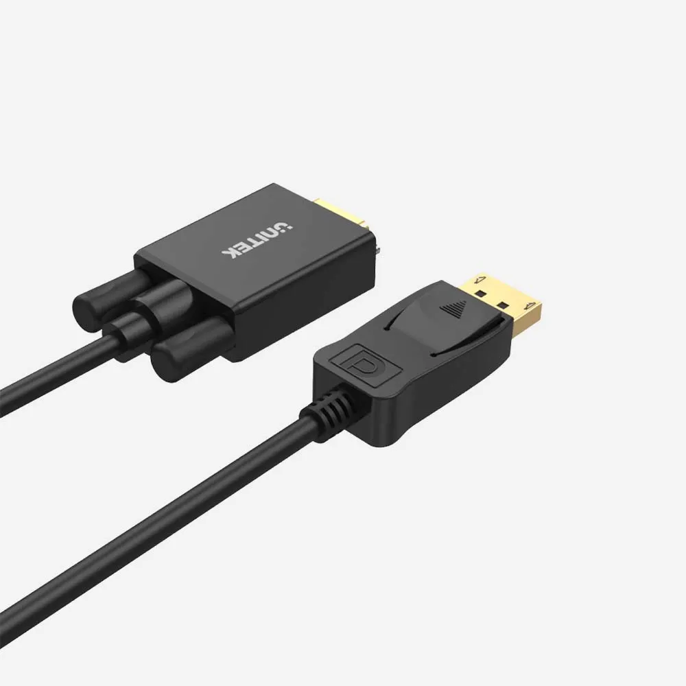 UNITEK Y-5118F DisplayPort to VGA Cable Male Cable