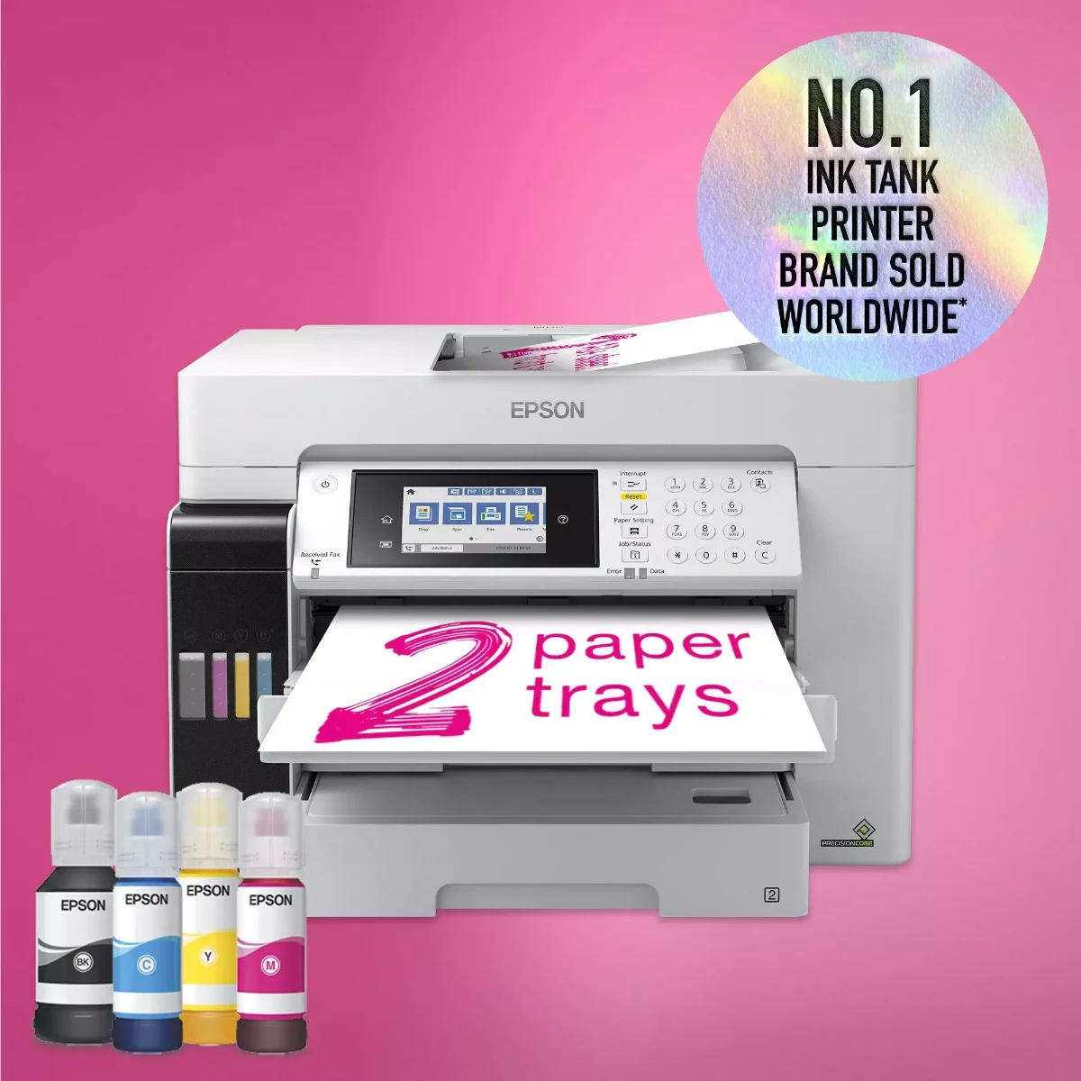 EcoTank L15180 A3 Multifunction Wi-Fi Ink Tank Printer with Scan Copy And Fax