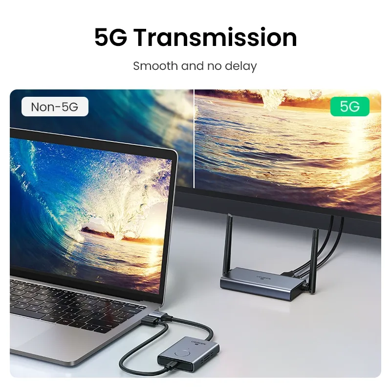UGREEN 50633 4K@30Hz Wireless HDMI Transmitter and Receiver