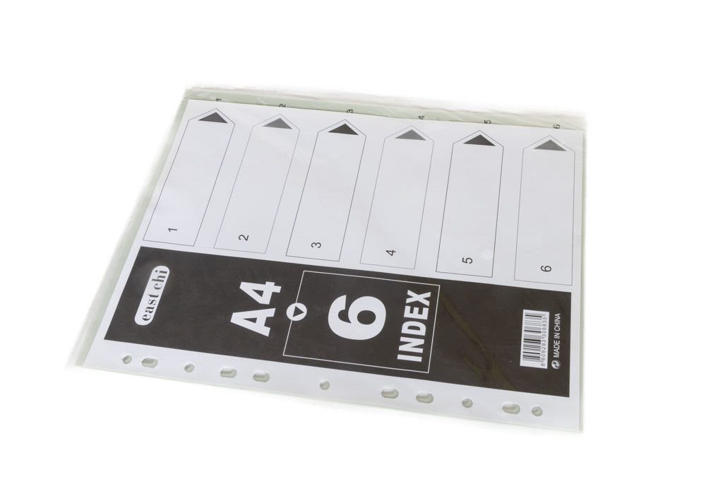 A4 Gray divider - 6 PCS
