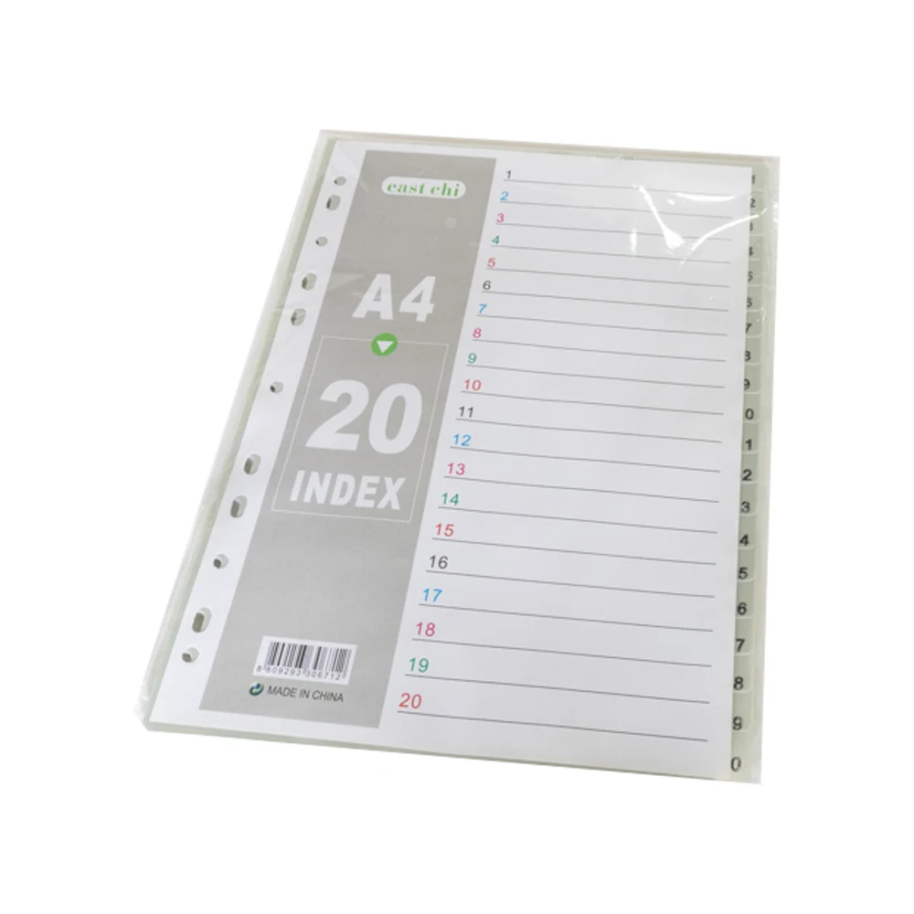 A4 Gray divider - 20 PCS