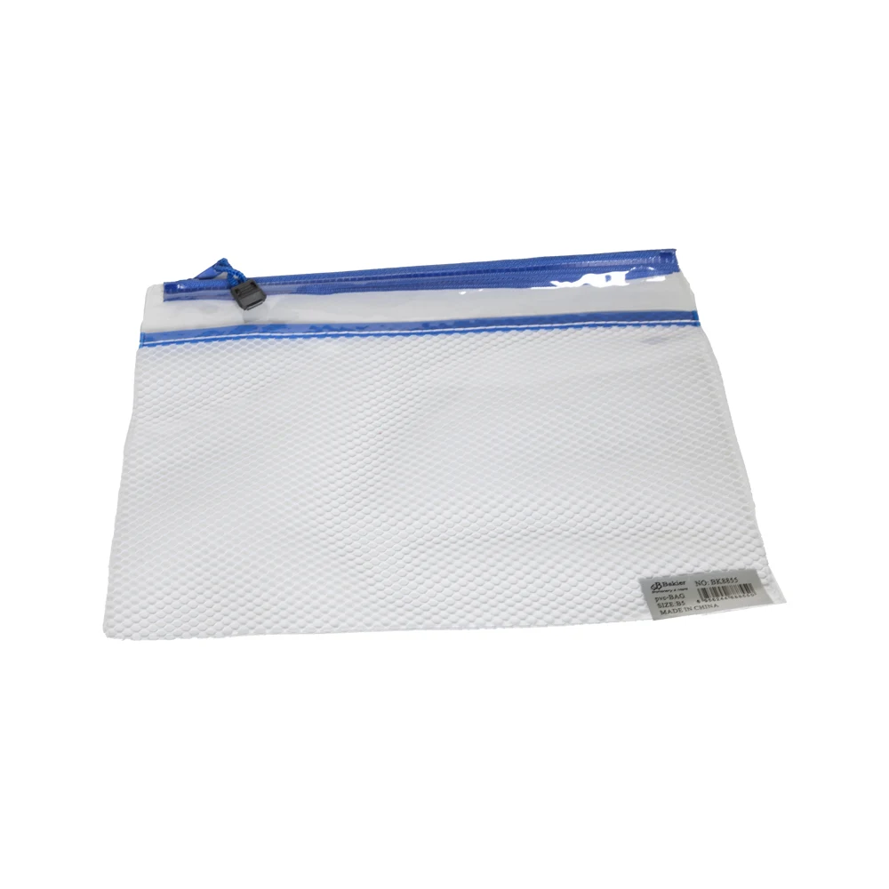 Folder with zipper - Transparent - B5