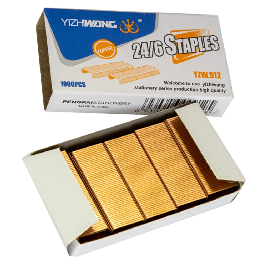 Golden staples - 24/6