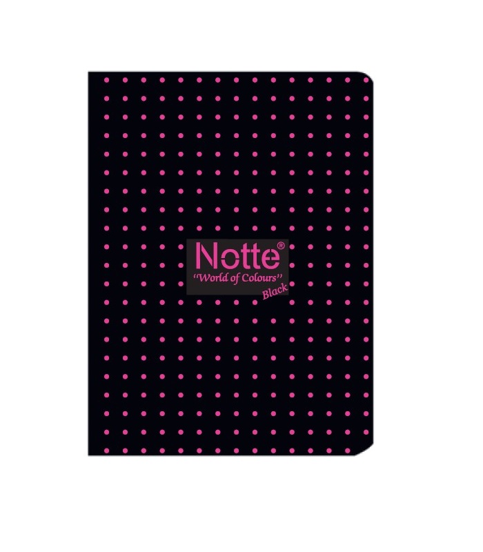 Notte® Black Notebook with PP Cover