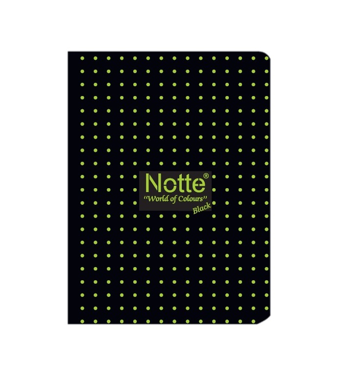 Notte® Black Notebook with PP Cover
