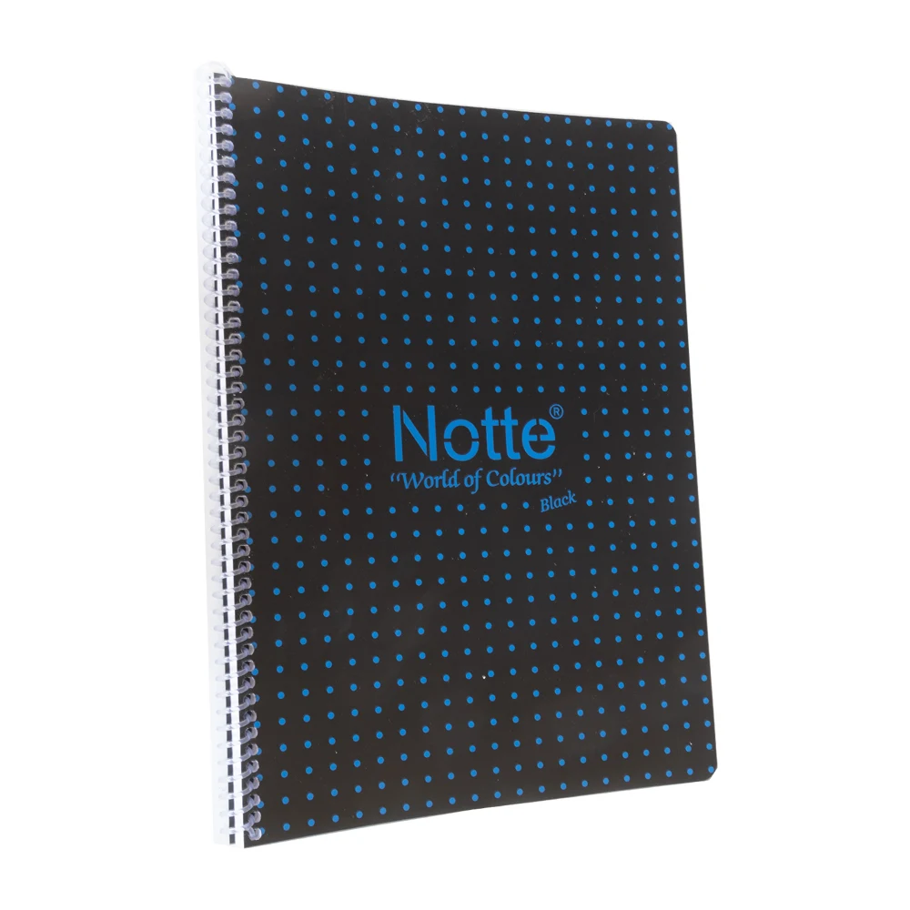 Notte® Black PP Cover Notebook