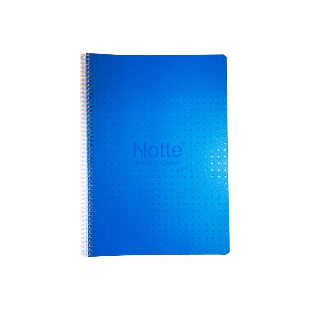Notte® Black Spiral Notebook with PP Cover
