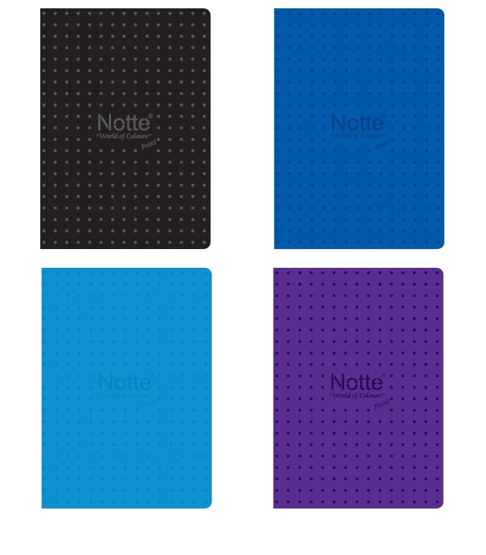 Notte® Point Notebook with PP Cover