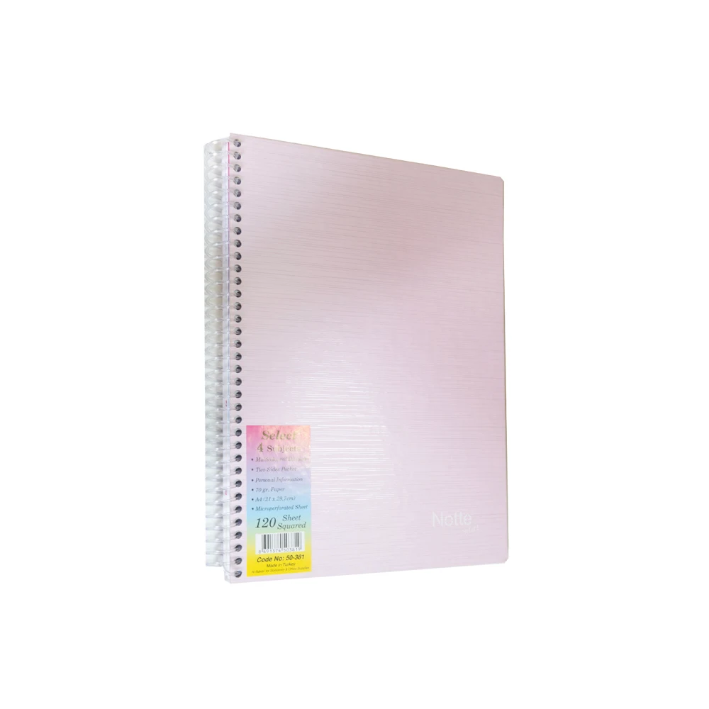 Notte® Select Subject Notebook with PP Cover