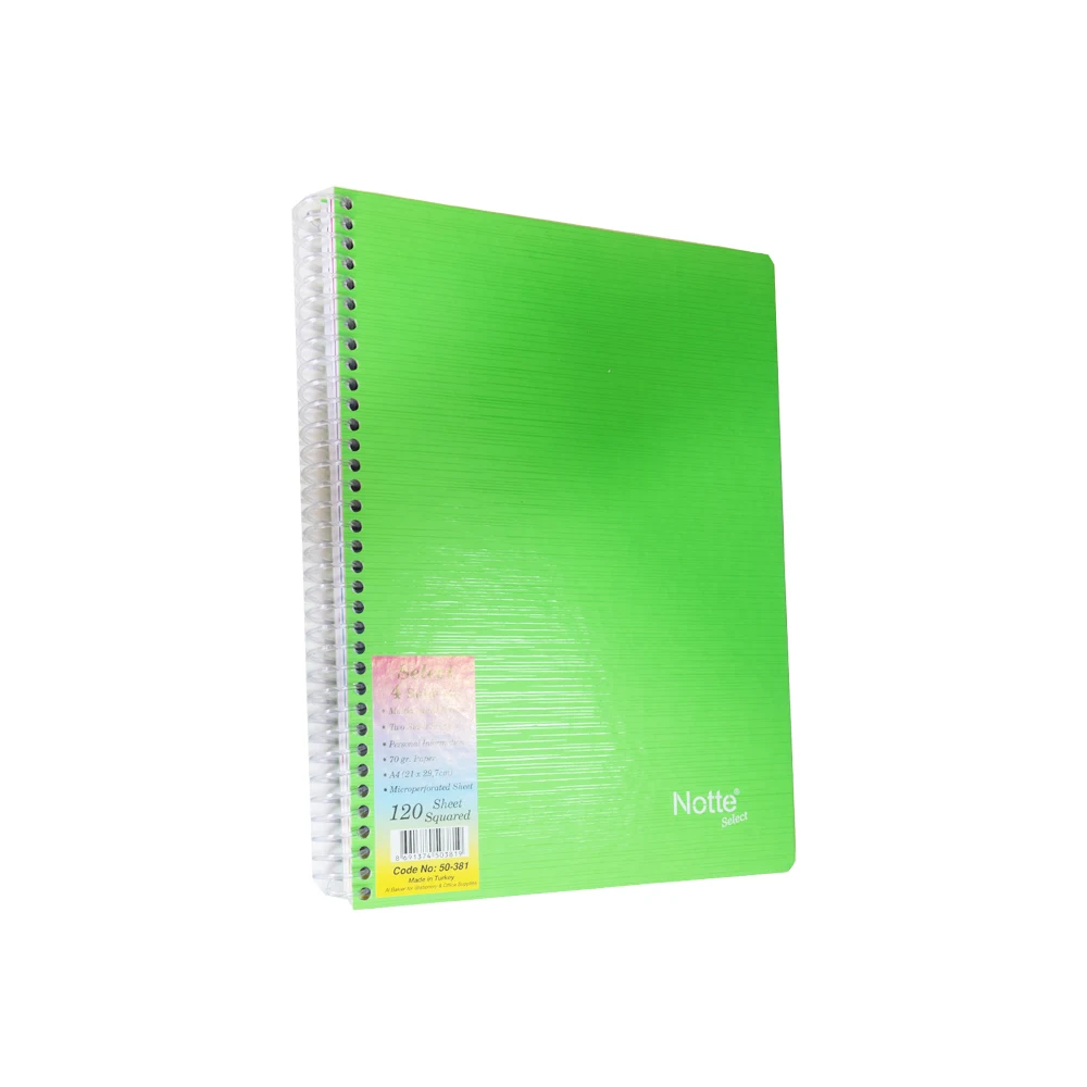 Notte® Select Subject Notebook with PP Cover