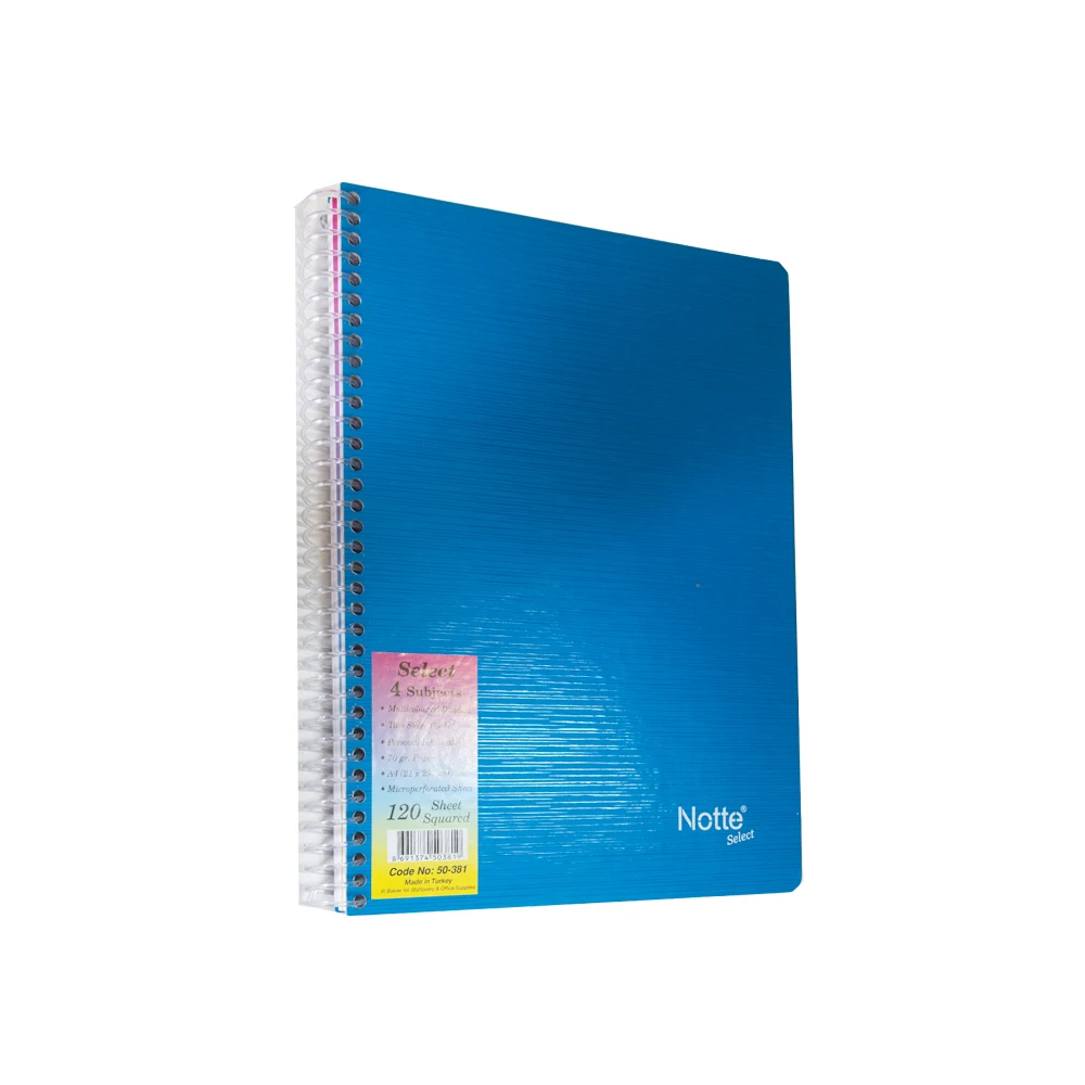 Notte® Select Subject Notebook with PP Cover