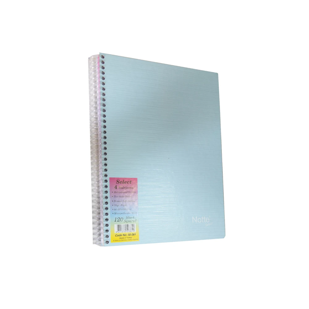 Notte® Select Subject Notebook with PP Cover