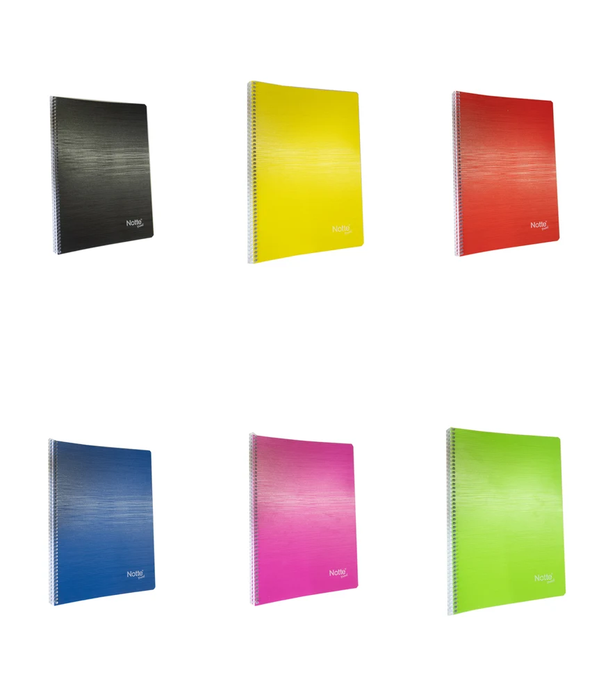 Notte® Trend PP Cover Spiral Notebook