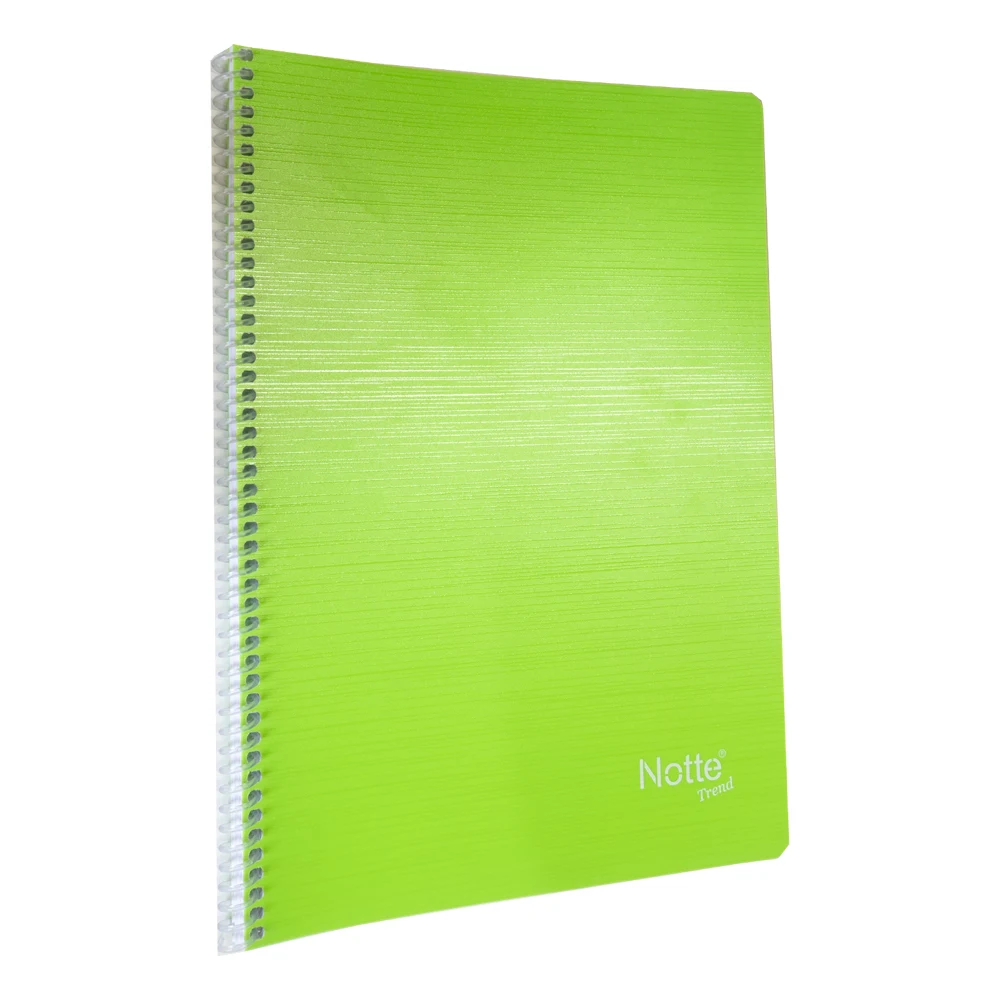 Notte® Trend PP Cover Spiral Notebook