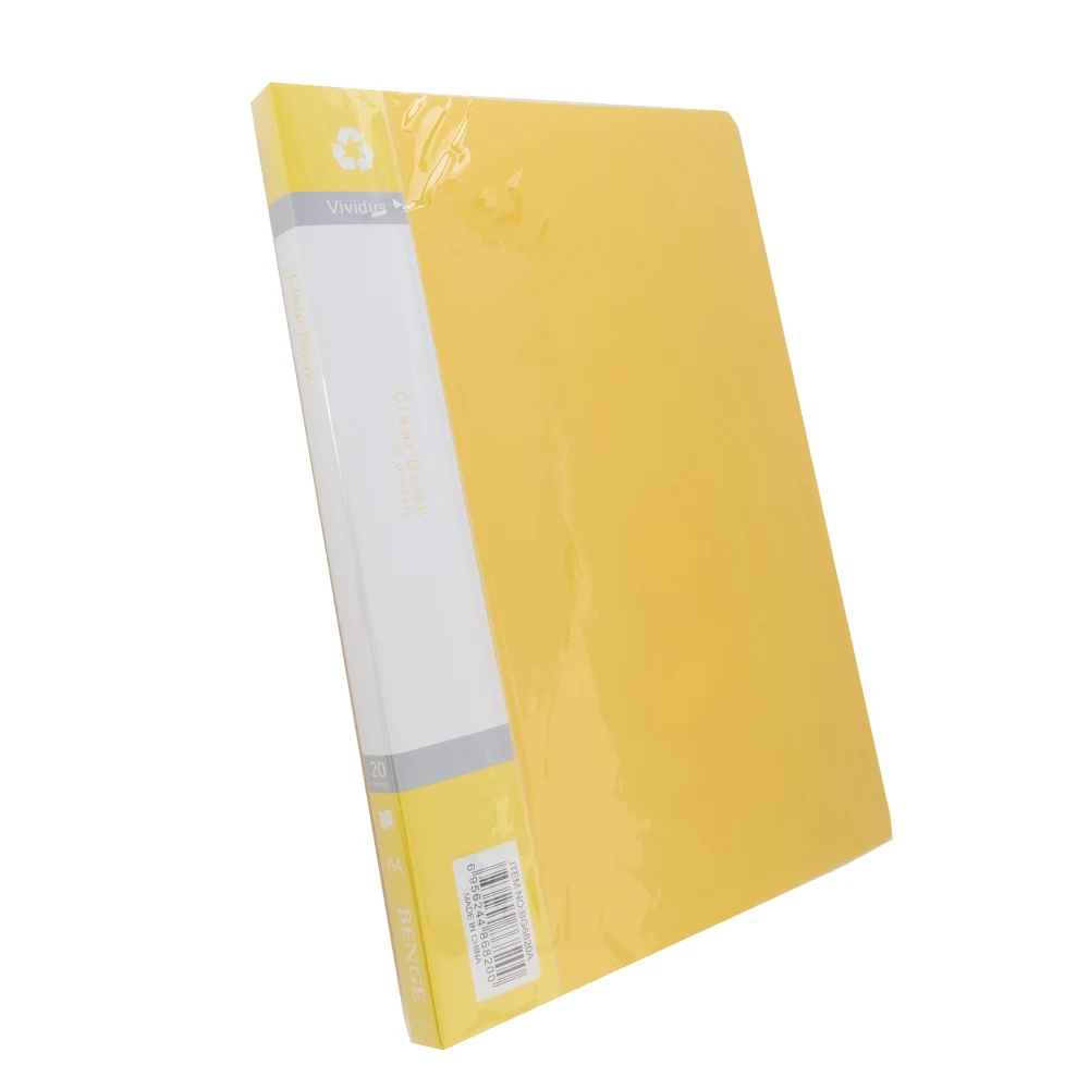 Paper holder - A4 -20 pockets - Assorted colors