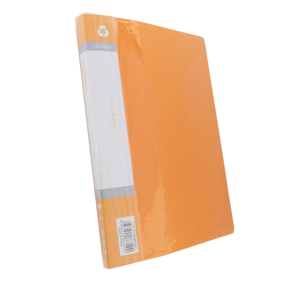 Paper holder - A4 -20 pockets - Assorted colors