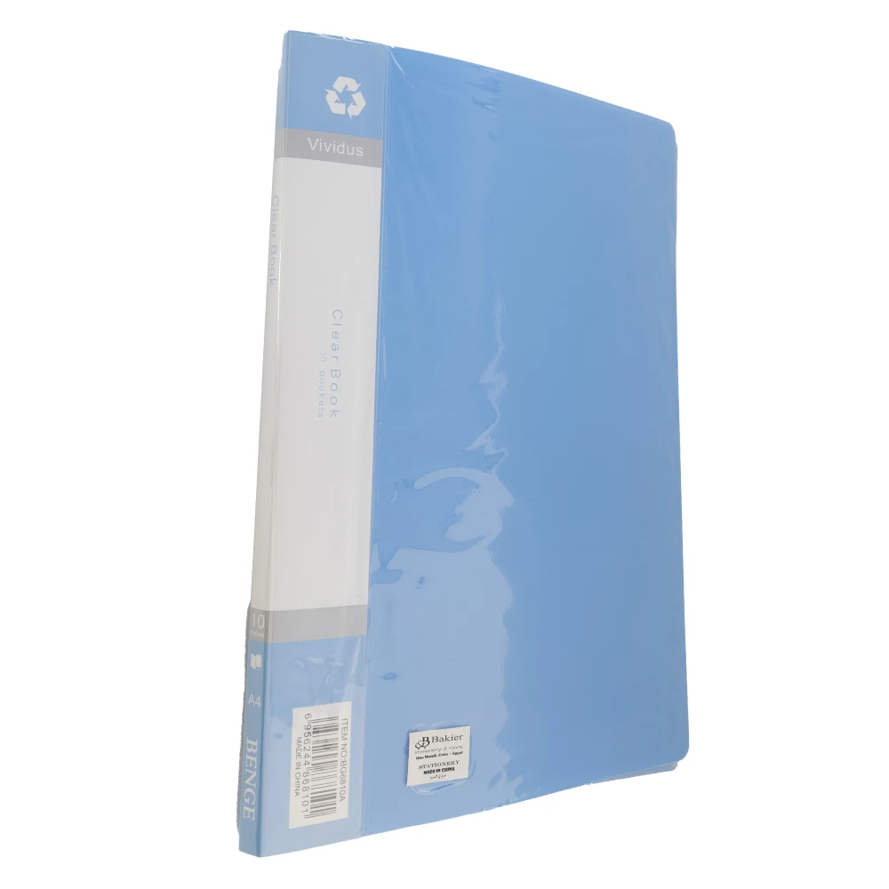 Paper holder - A4-10 pockets - Assorted colors